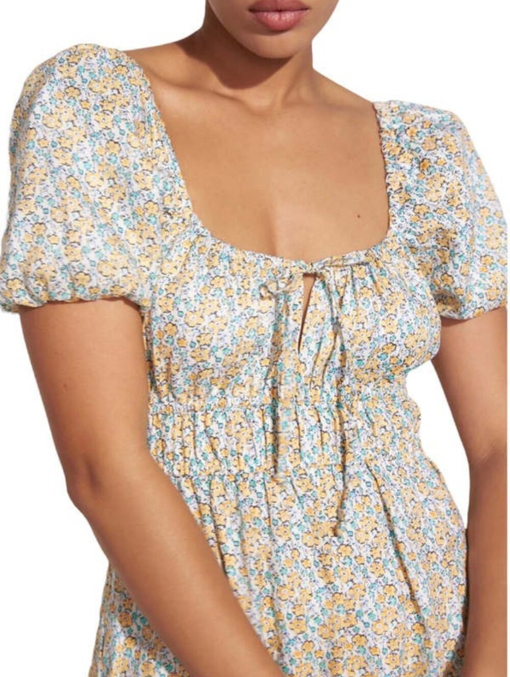 Faithful the Brand Terina Midi Dress Sabinosa Floral Print